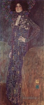 Porträt Emilie Flöge 2 Gustav Klimt Ölgemälde
